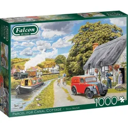 Puzzle Falcon 1000 piezas Cabaña de la parcela del canal 11299