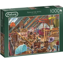 Puzzle Falcon 1000 piezas Juguetes en el ático 11128