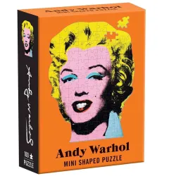 Puzzle Galison Andy Warhol Marilyn con forma de 100 piezas