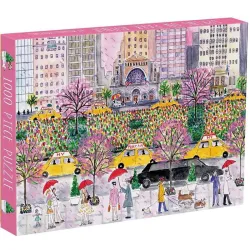 Puzzle Galison Michael Storrings Spring On Park Avenue de 1000 piezas