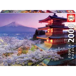 Educa puzzle 2000 Monte Fuji Japón 16775