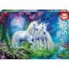 Educa puzzle 500. Unicornios en el bosque 17648