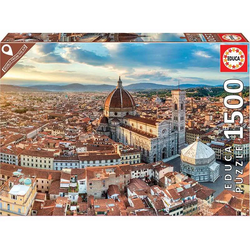 Educa puzzle 1500 Piezas Florencia desde el aire 19272