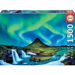 Educa puzzle 1500 Piezas. Aurora Boreal, Islandia 19041