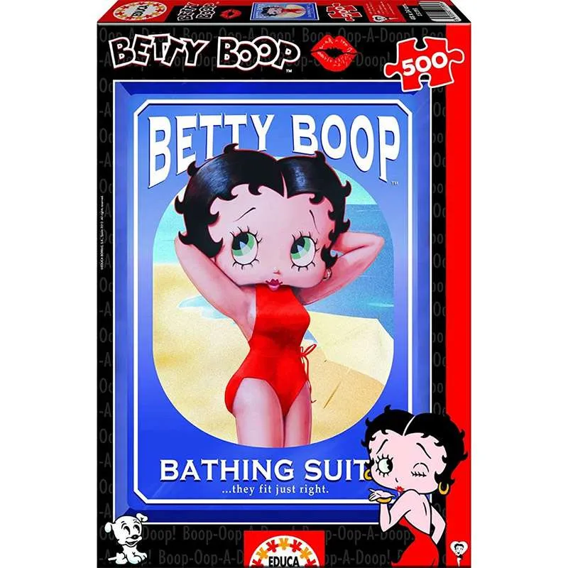 Educa puzzle 500 piezas Betty Boop en bañador 15195