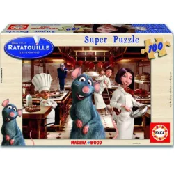 Educa super puzzle madera 100 piezas Ratatouille 13627