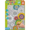 Educa puzzle 300 piezas colouring Grandes flores hermosas 17090