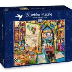 Bluebird Puzzle La vida es un libro abierto en Venecia de 4000 piezas 70259
