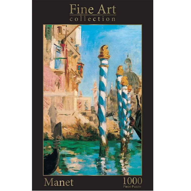 Puzzle Robert Frederick El gran canal, Manet de 1000 piezas