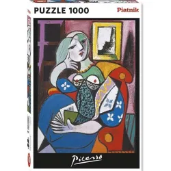 Puzzle Piatnik de 1000 piezas Mujer con libro, Picasso 534140