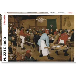 Puzzle Piatnik de 1000 piezas La boda campesina, Brueghel 548345