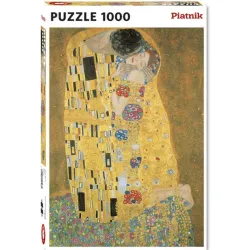 Puzzle Piatnik de 1000 piezas Metalizado El Beso, Klimt 557545