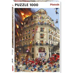 Puzzle Piatnik de 1000 piezas Bomberos 535444
