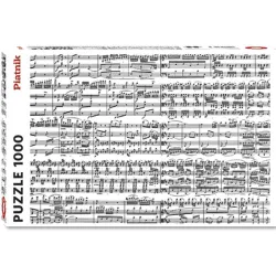 Puzzle Piatnik de 1000 piezas Notas musicales 543449