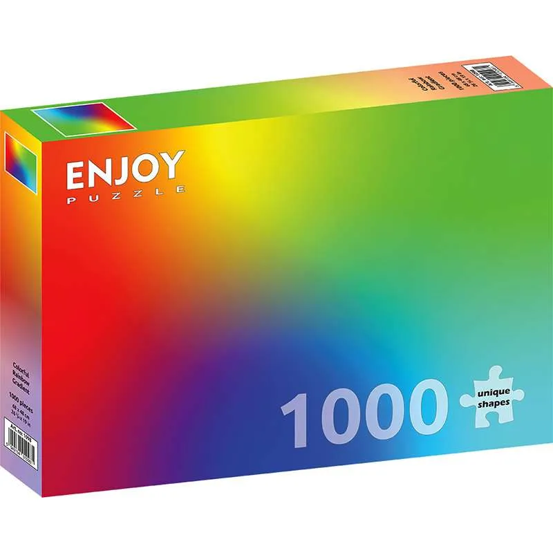 Puzzle Enjoy puzzle de 1000 piezas Gradiente colorido arco iris 1098