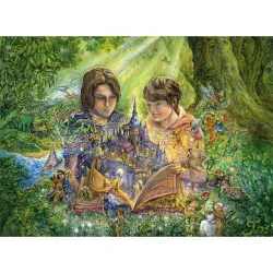 Puzzle Grafika Libro de cuentos mágico de 2000 piezas 02321