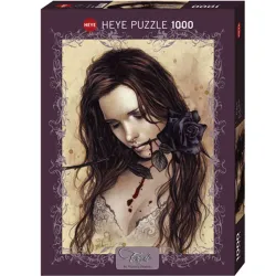 Puzzle Heye 1000 piezas Favole Rosa negra 29430