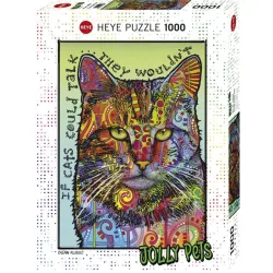 Puzzle Heye 1000 piezas Jolly Pets Si los gatos hablaran 29893