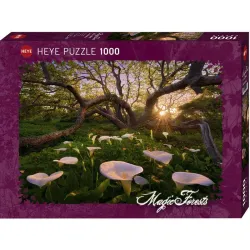 Puzzle Heye 1000 piezas Bosques Mágicos, Claro de Calas 29906