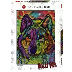 Puzzle Heye 1000 piezas Jolly Pets Alma de lobo 29809