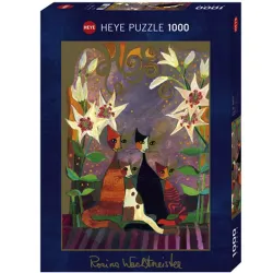 Puzzle Heye 1000 piezas Lirios 29819
