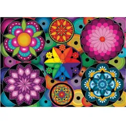 Puzzle Jacarou Frenesí de colores de 1000 piezas