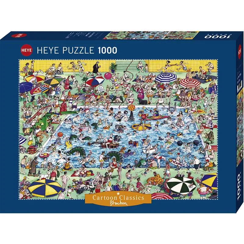 Puzzle Heye 1000 piezas Cartoon Classic A refrescarse 29904