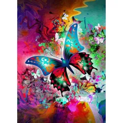 Puzzle Nova Nacimiento de una mariposa fantástica de 1000 piezas 41021
