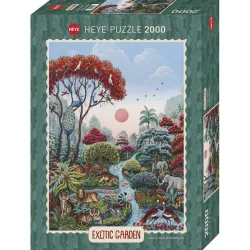 Puzzle Heye 2000 piezas Paraíso de vida salvaje 29958