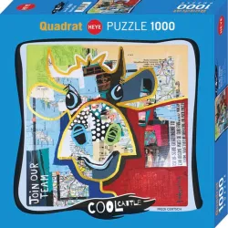 Puzzle Heye 1000 piezas Cuadrado Vaca punteada 29985
