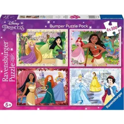 Puzzle Ravensburger Progresivo Princesas Disney 12-16-20-24 piezas 052295