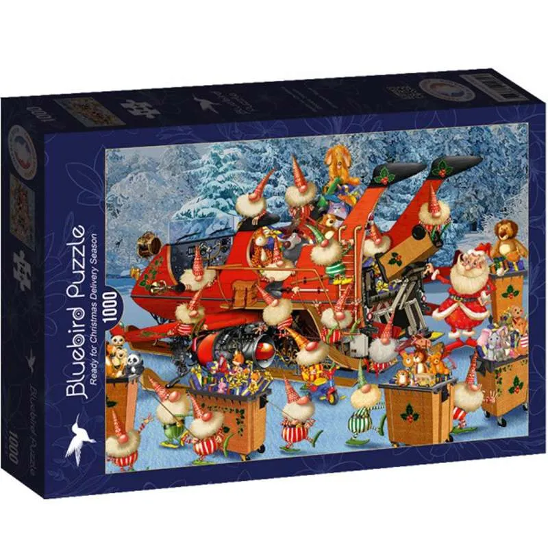 Bluebird Puzzle Entrega de Navidad de 1000 piezas 90035