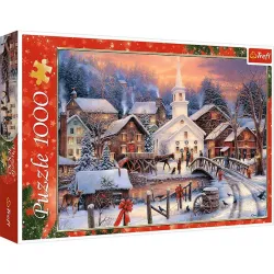 Puzzle Trefl 1000 piezas Blanca navidad 10602
