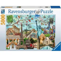 Puzzle Ravensburger Collage de la Gran Ciudad de 5000 Piezas 171187