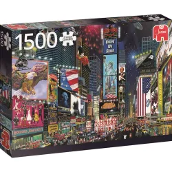 Puzzle Jumbo Times Square, Nueva York de 1500 Piezas 18583