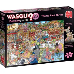 Puzzle Jumbo Destiny Wasgij 23 Parque de atracciones 1000 piezas 25005