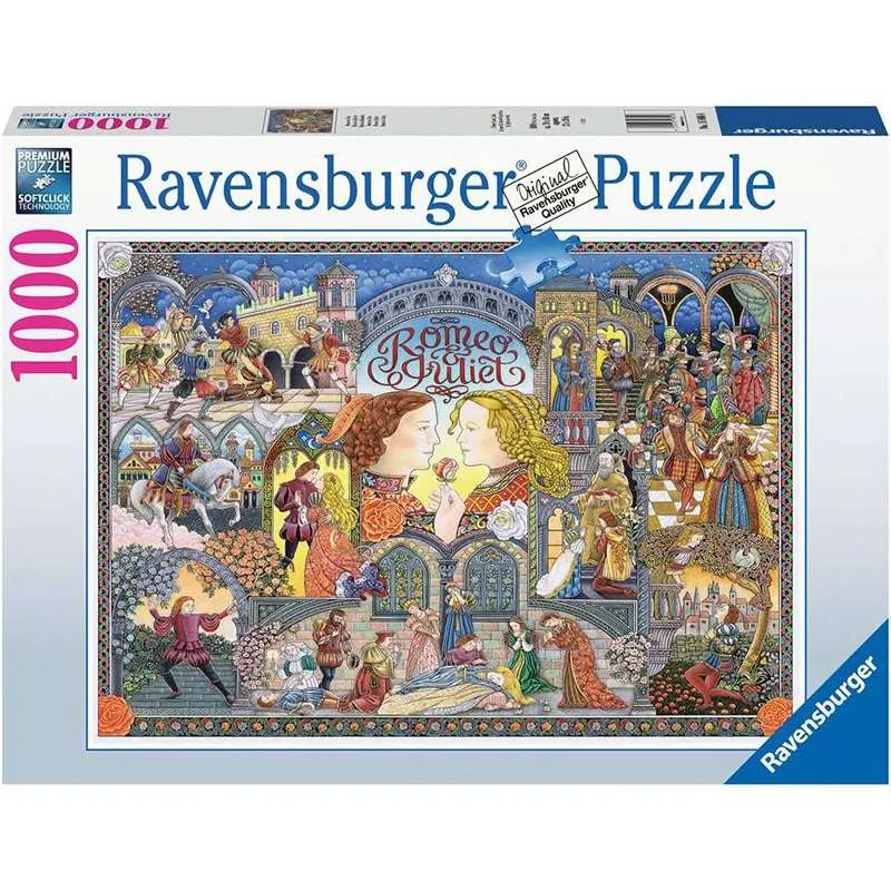 Ravensburger puzzle 1000 piezas Romeo y Julieta 168088