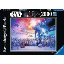 Ravensburger puzzle 2000 piezas El Universo Expandido de Star Wars 167012