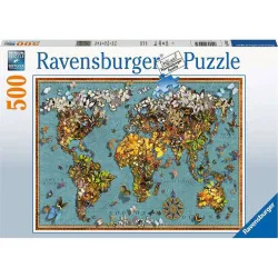 Ravensburger puzzle 500 piezas Mundo de las Mariposas 150434