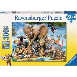 Ravensburger puzzle 300 piezas XXL Amigos africanos 130757