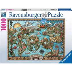 Puzzle Ravensburger Atlantis misteriosa 1000 piezas 167289