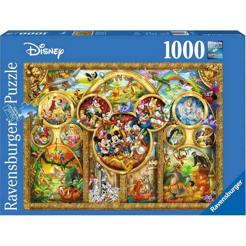 Puzzle Ravensburger Los cuentos más hermosos de Disney 1000 piezas 152667