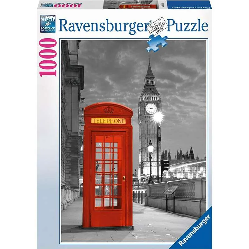 Puzzle Ravensburger Londres en blanco y negro 1000 piezas 194759