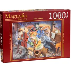 Puzzle Magnolia 1000 piezas Groupies en riesgo 3403