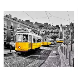 Puzzle Pintoo Tranvías en Lisboa de 500 piezas H1767
