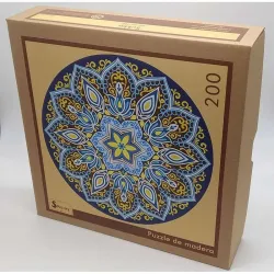 Puzzle madera SPuzzles 200 piezas redondo Sukka