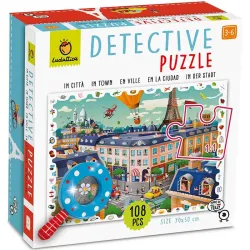 Puzzle Ludattica Baby Detective 108 piezas En la ciudad 69274815
