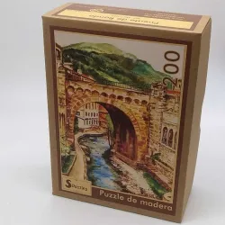 Puzzle madera SPuzzles 200 piezas Puente de Ronda