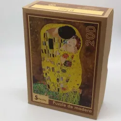 Puzzle madera SPuzzles 200 piezas El beso, Klimt