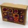 Puzzle madera SPuzzles 200 piezas Estudio de color con cuadros, Kandinsky